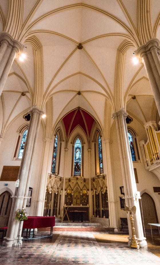 Inside St Michael's Church