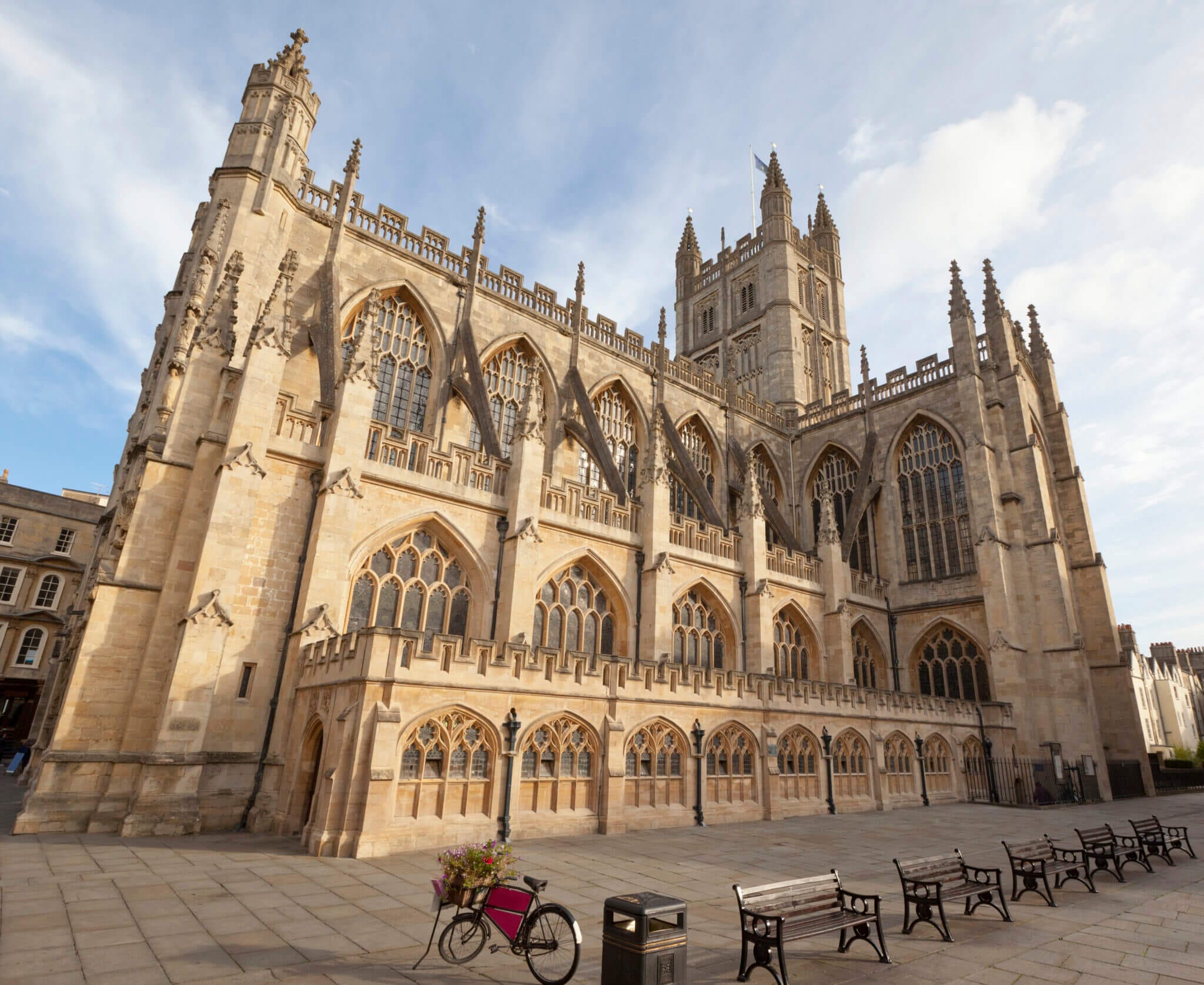 Photo of Bath Abbey, in bath somerset