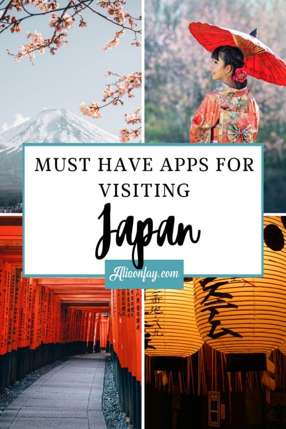 japan travel useful apps