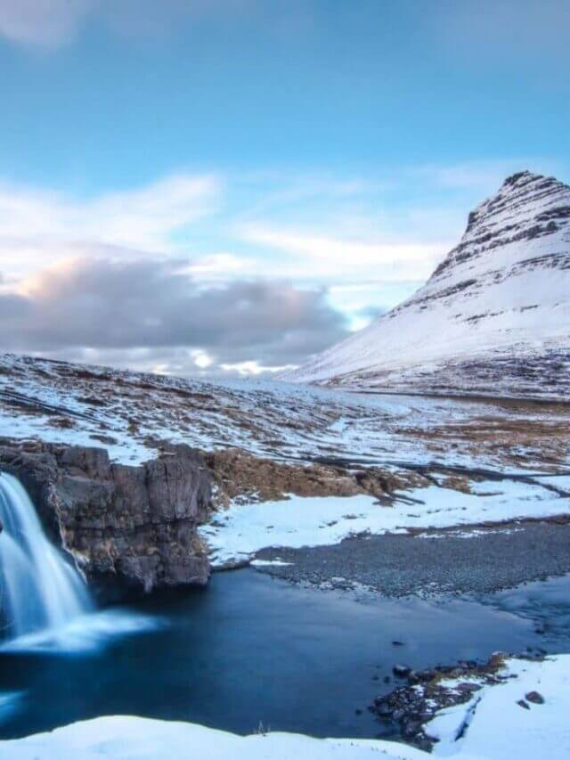 Kirkjufell Waterfall and Mountain, Iceland