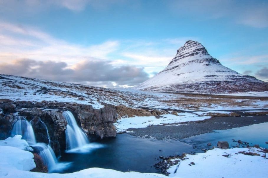 Kirkjufell Waterfall and Mountain, Iceland