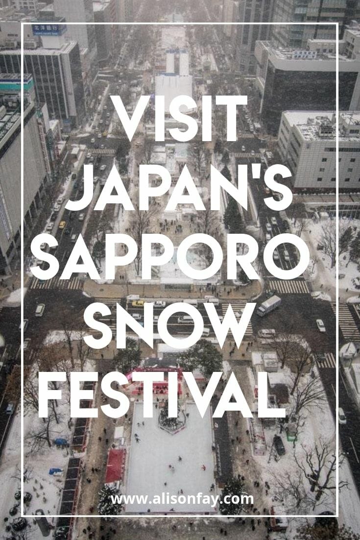Visit Japan's Sapporo Snow Festival Pinterest