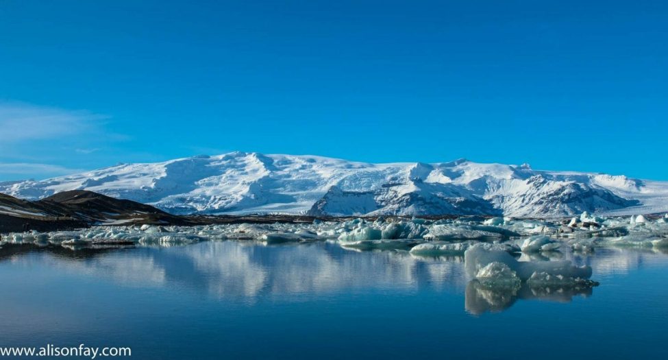 Glacier Lagoon in Iceland 