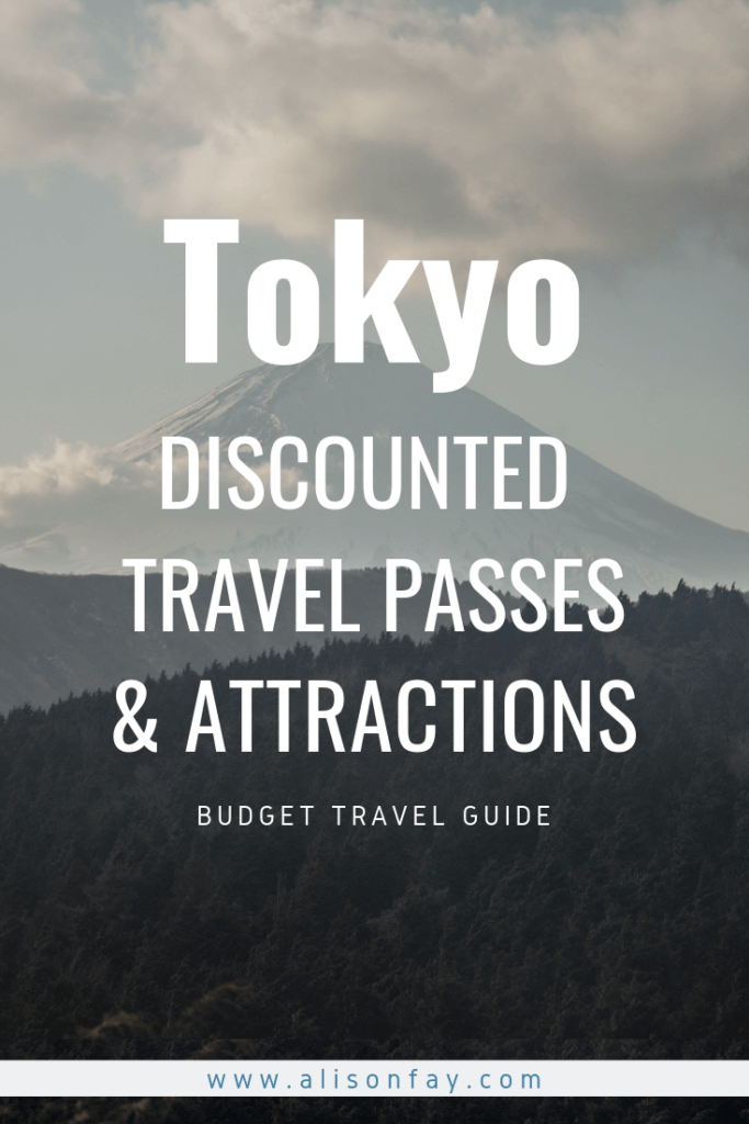 Tokyo Travel Passes and discounts guide