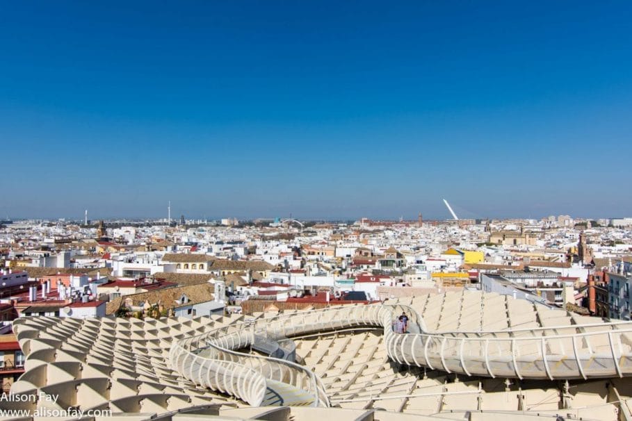 View from Metropol Parasol, Seville