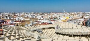 View from Metropol Parasol, Seville