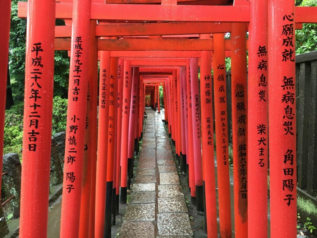 Nezu Shrine in Tokyo