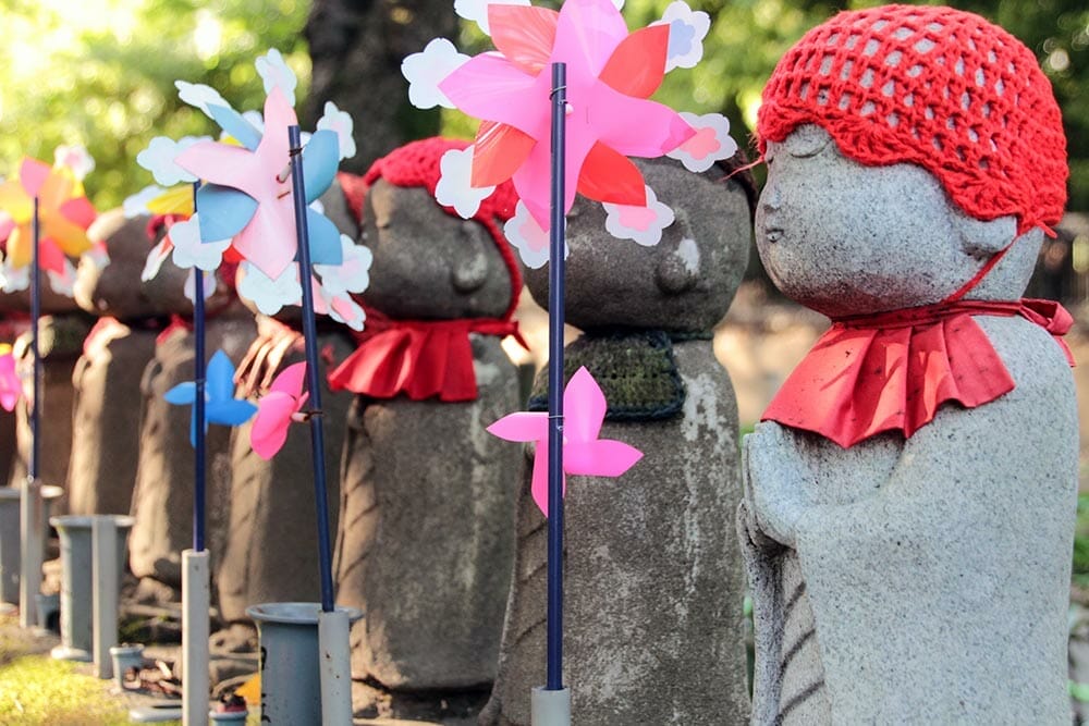 The Unborn Children’s Garden, at Zojoji Temple