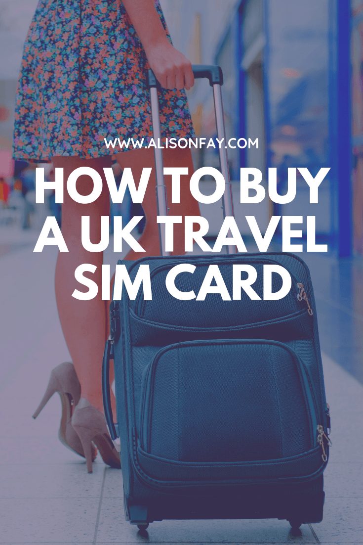 Buying a Prepaid UK Sim Card at London Heathrow Airport and in London