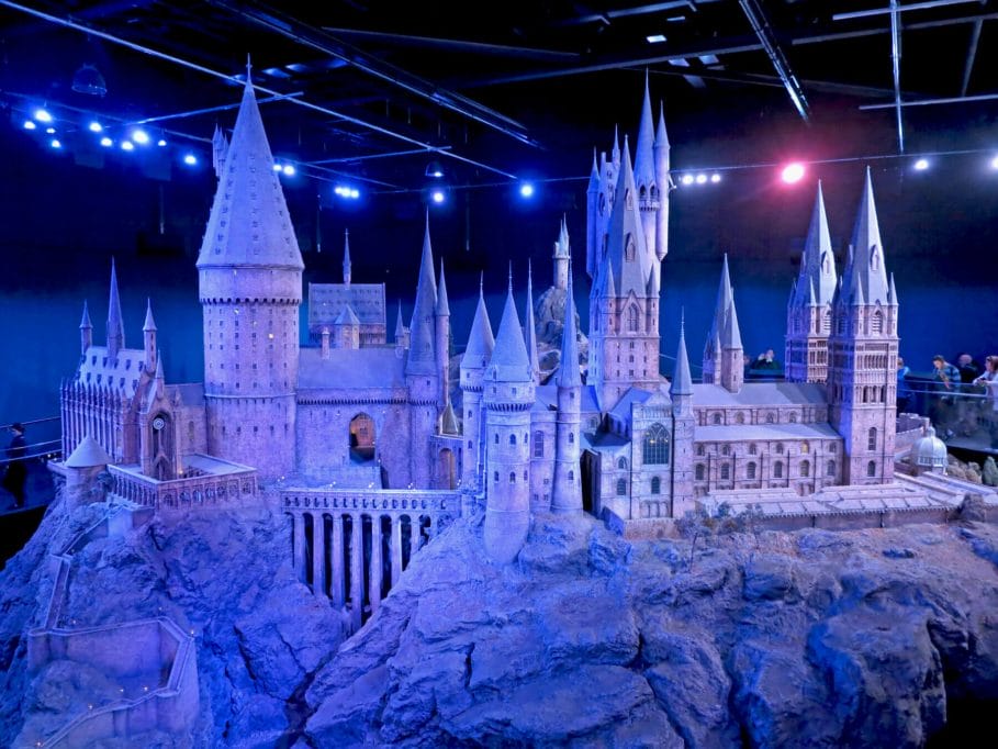 Scale model of Hogwarts