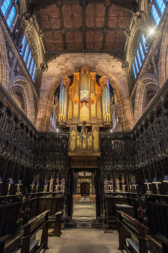 Inside Liverpool Cathedral