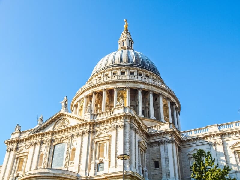 St Paul’s Cathedral in London