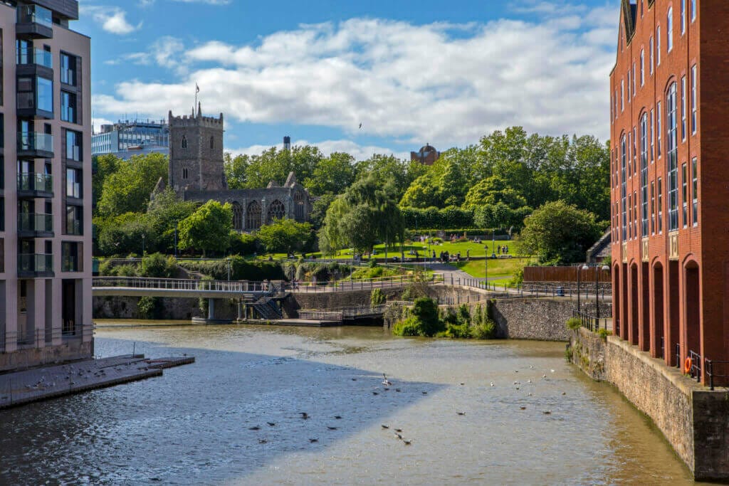 Castle Park in Bristol