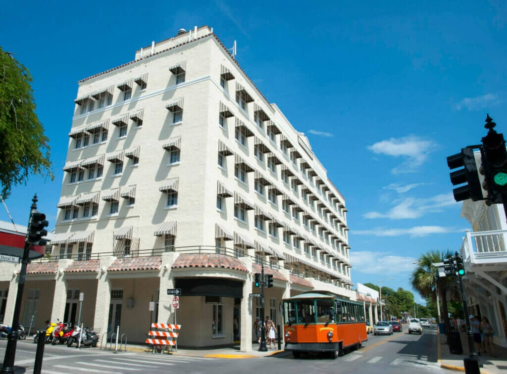 The Crown Plaza Hotel in Key West