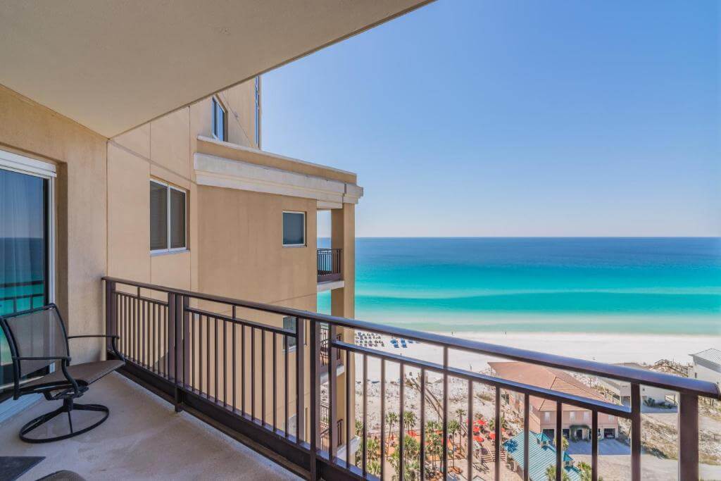 View of the beach from the Sandestin Golf and Beach Resort 