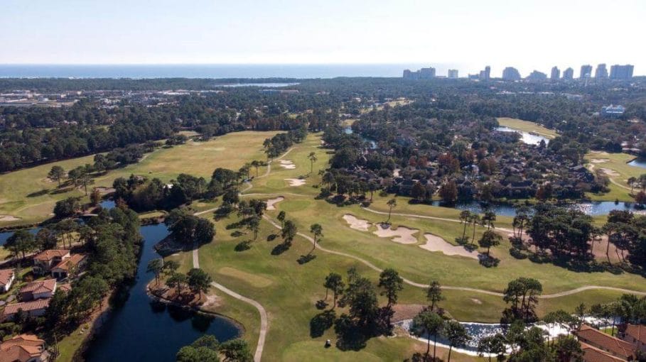 Golf course at the Sandestin Golf and Beach resort