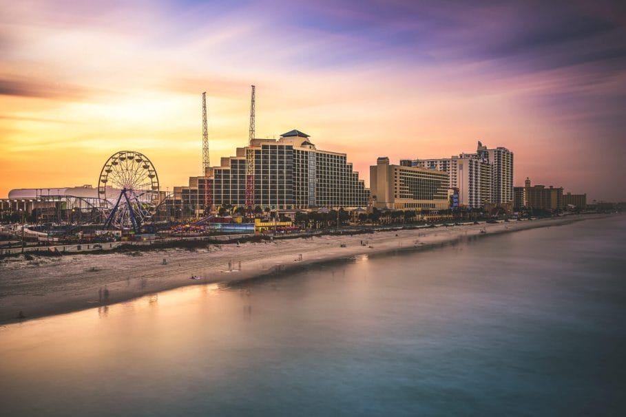 View of Daytona Beach, Florida