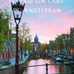 How to buy a prepaid sim card in Amsterdam