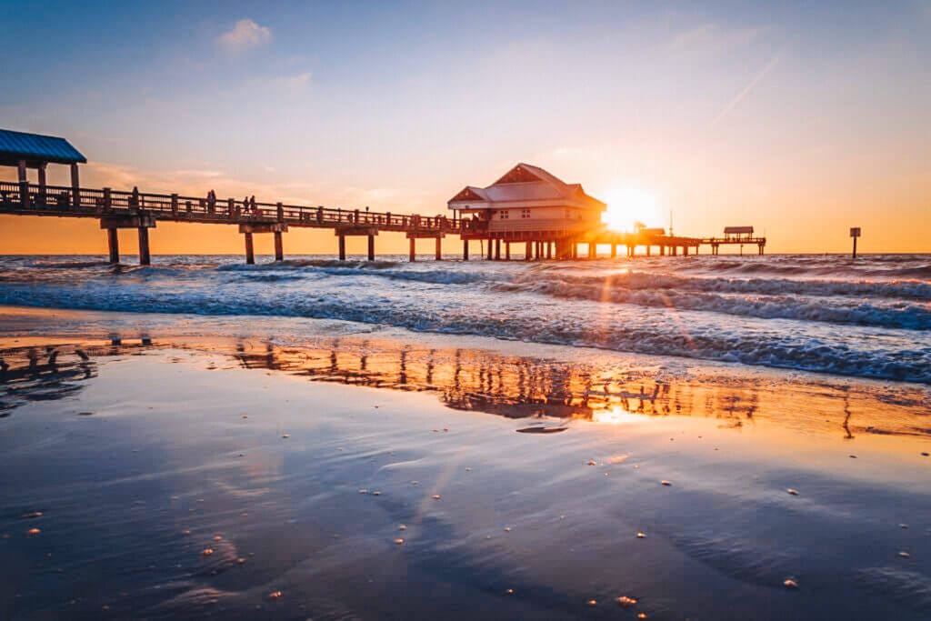 Clearwater Beach. near Tampa Florida