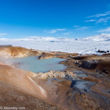 Námafjall Geothermal Area in Iceland