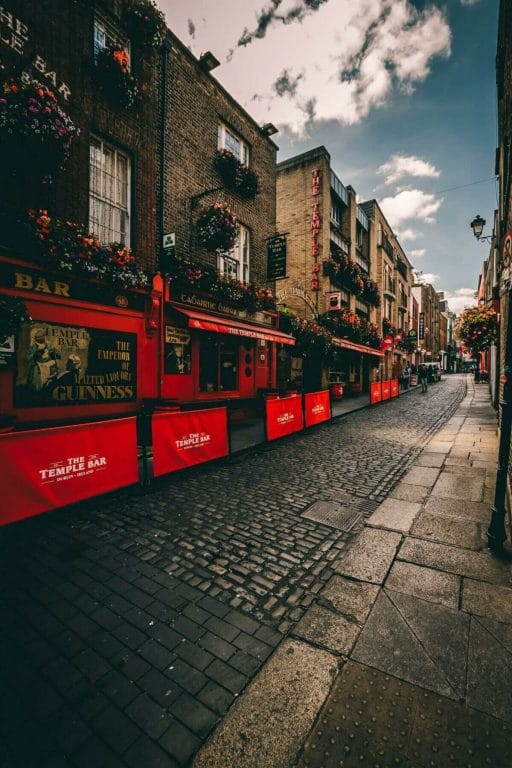 Photo of Templar Bar in Dublin.