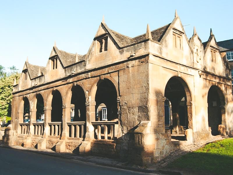 Historic building in the centre fo Chipping Camden