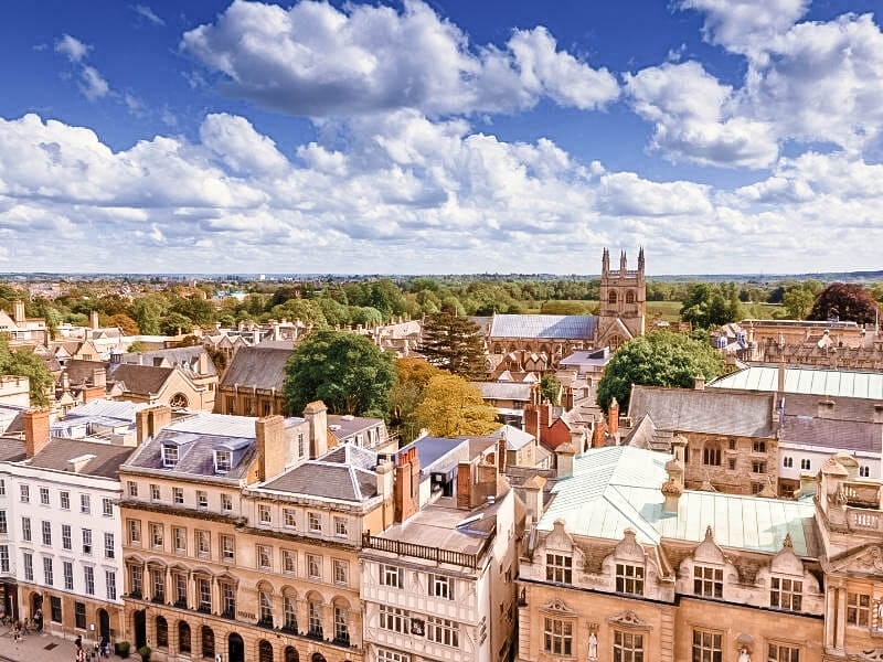 View over Oxford