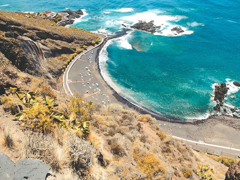 View over Playa de la Arena beach