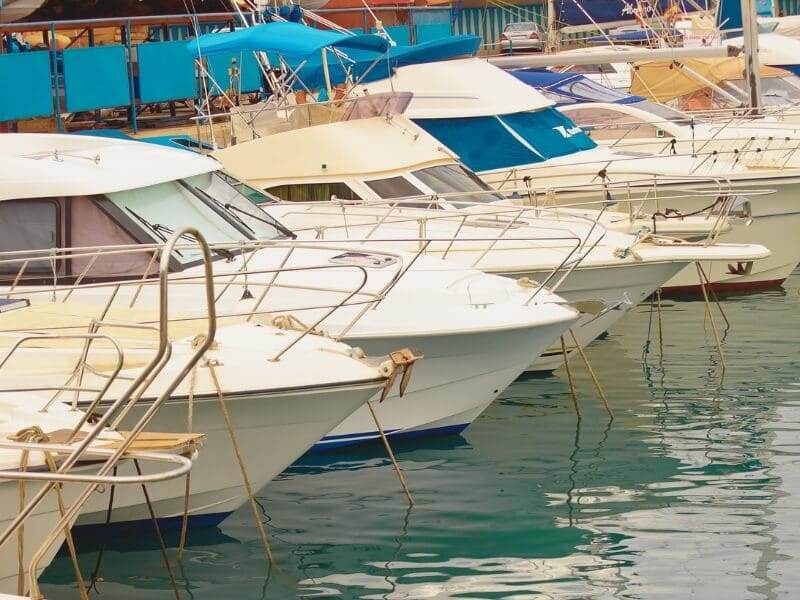 Boats at puerto colon