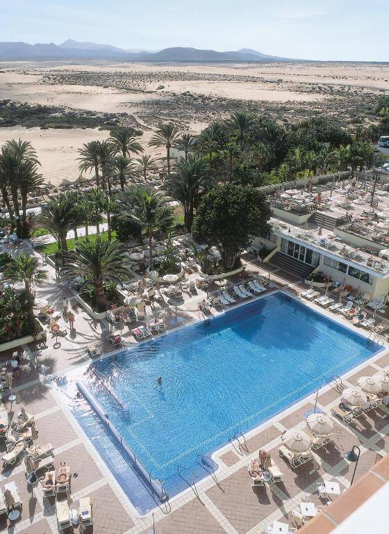 Outdoor pool at Hotel Riu Oliva