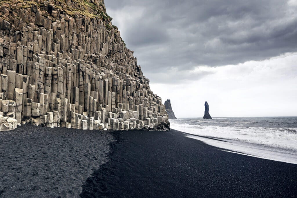 Basalt columns at Reynisfjara