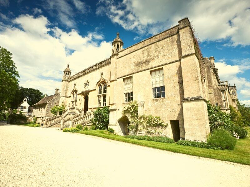 Lacock Abbey entrance