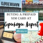 Buying a prepaid sim card at copenhagen airport