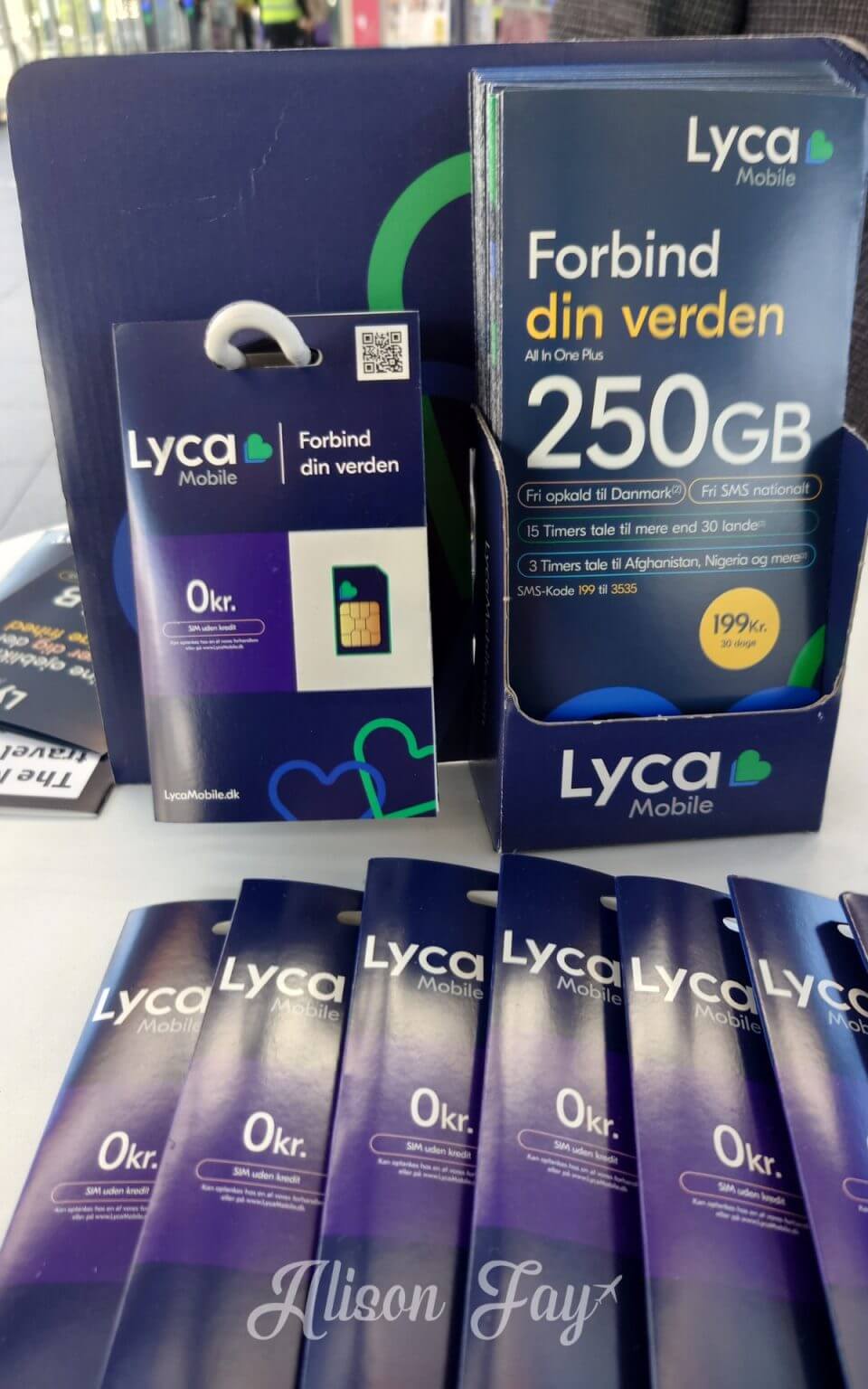 How To Buy a Denmark Prepaid Sim Card in Copenhagen Airport Alison Fay