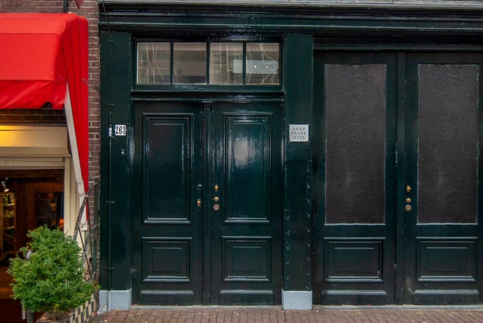 Facade to Anne Frank House