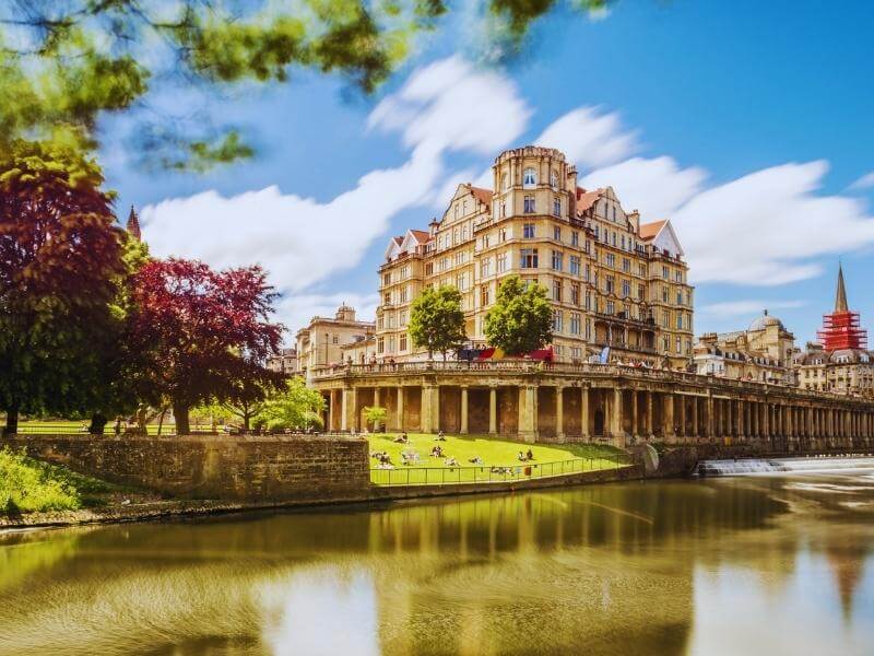 The Grand Parade in Bath