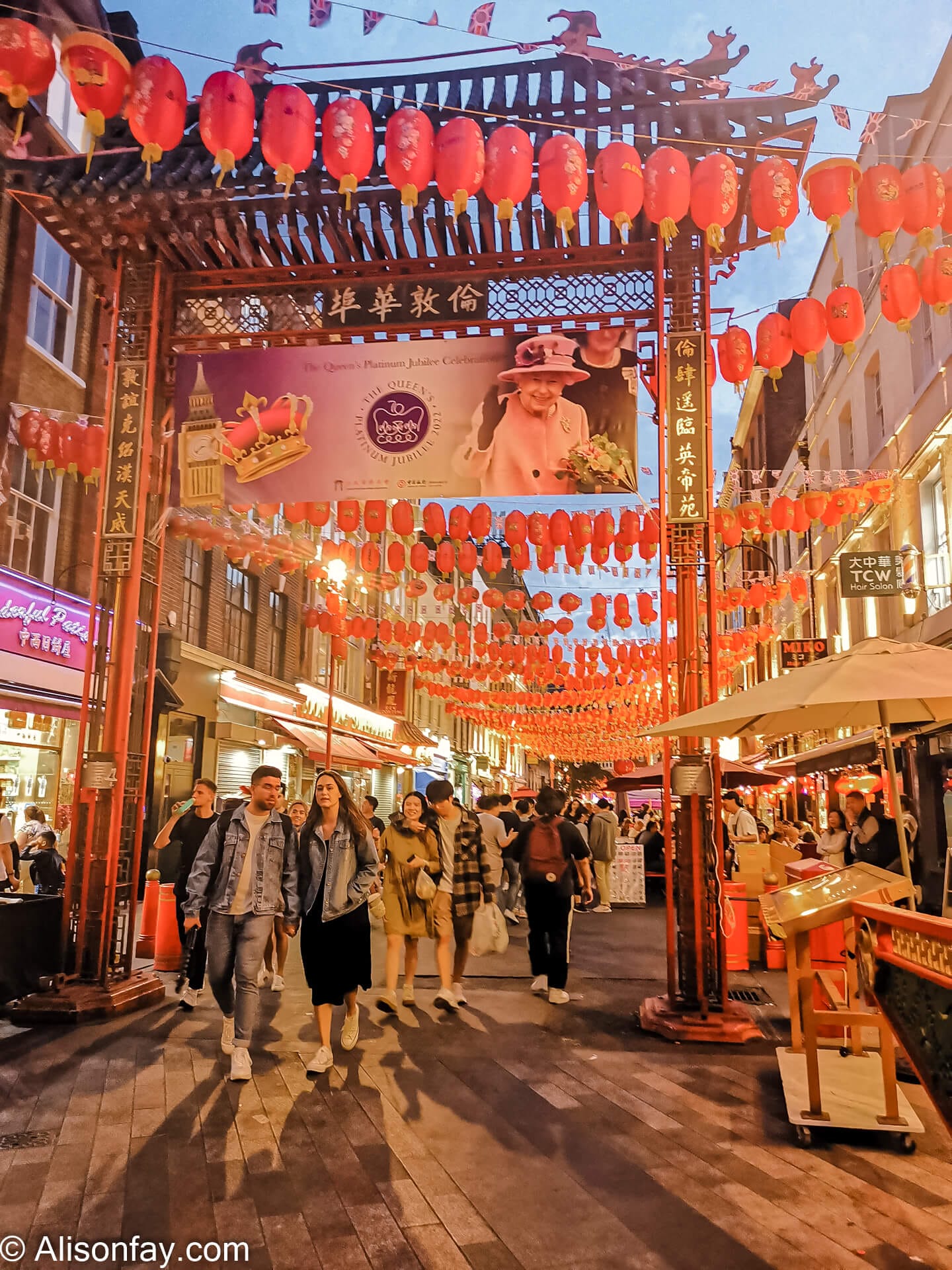 China Town in London