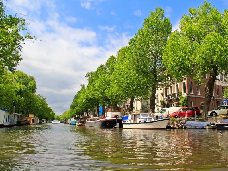 View of Amsterdam's Canals