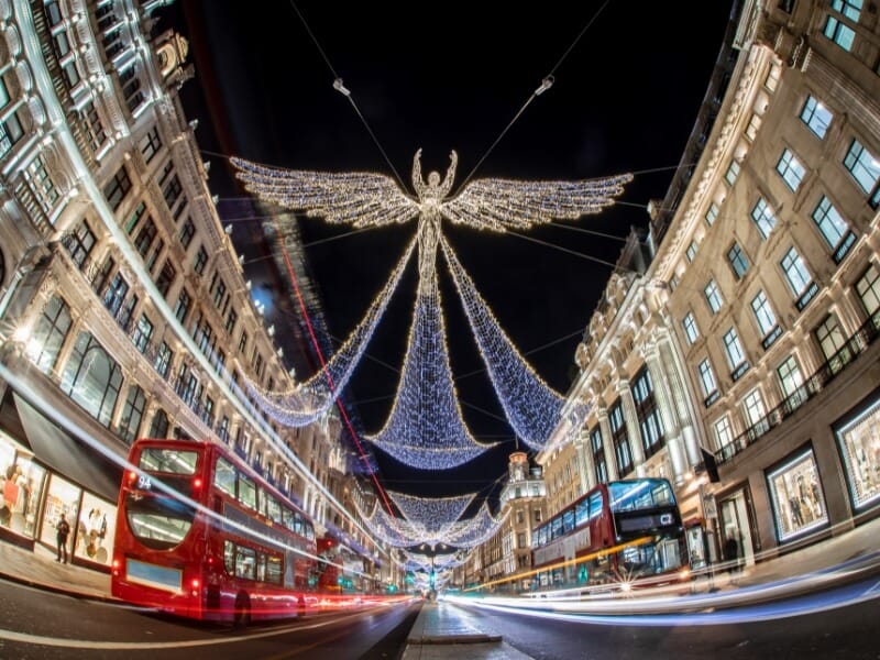 Regent Street christmas lights