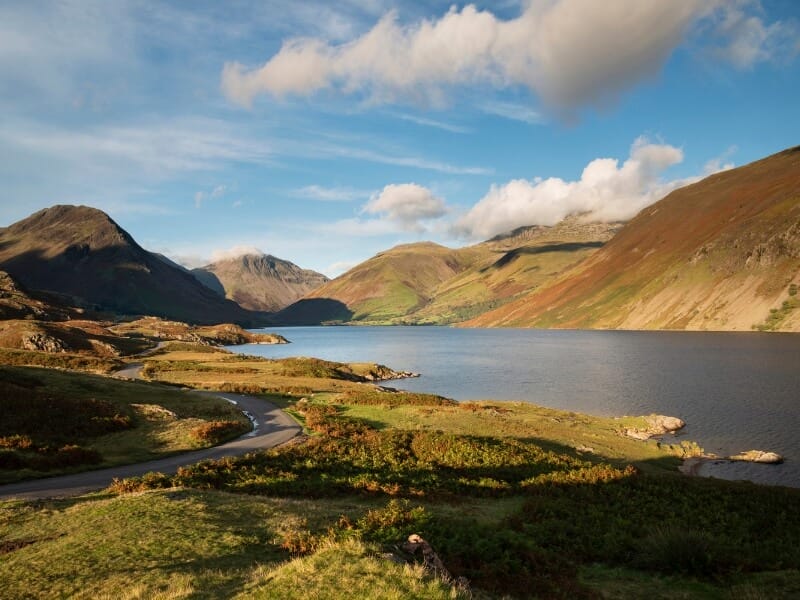 Wasdale valley, lake district