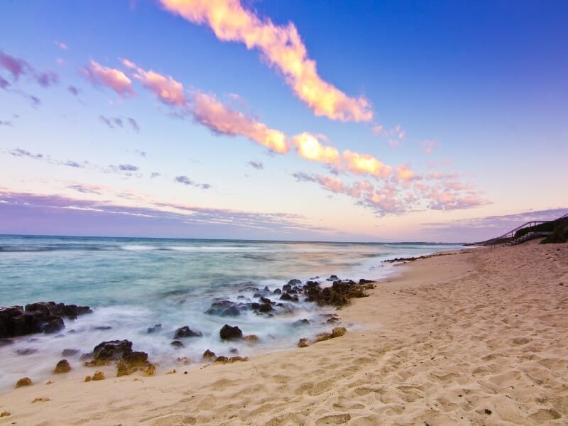 Trigg beach in perth