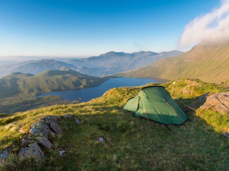 Wild camping in the Lake District