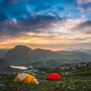 Wild camping in the Lake District
