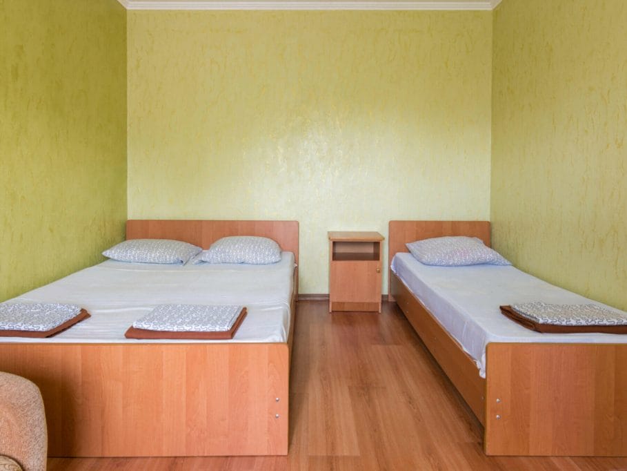 Three person private room in a hostel