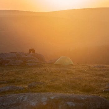 Camping on Dartmoor national park