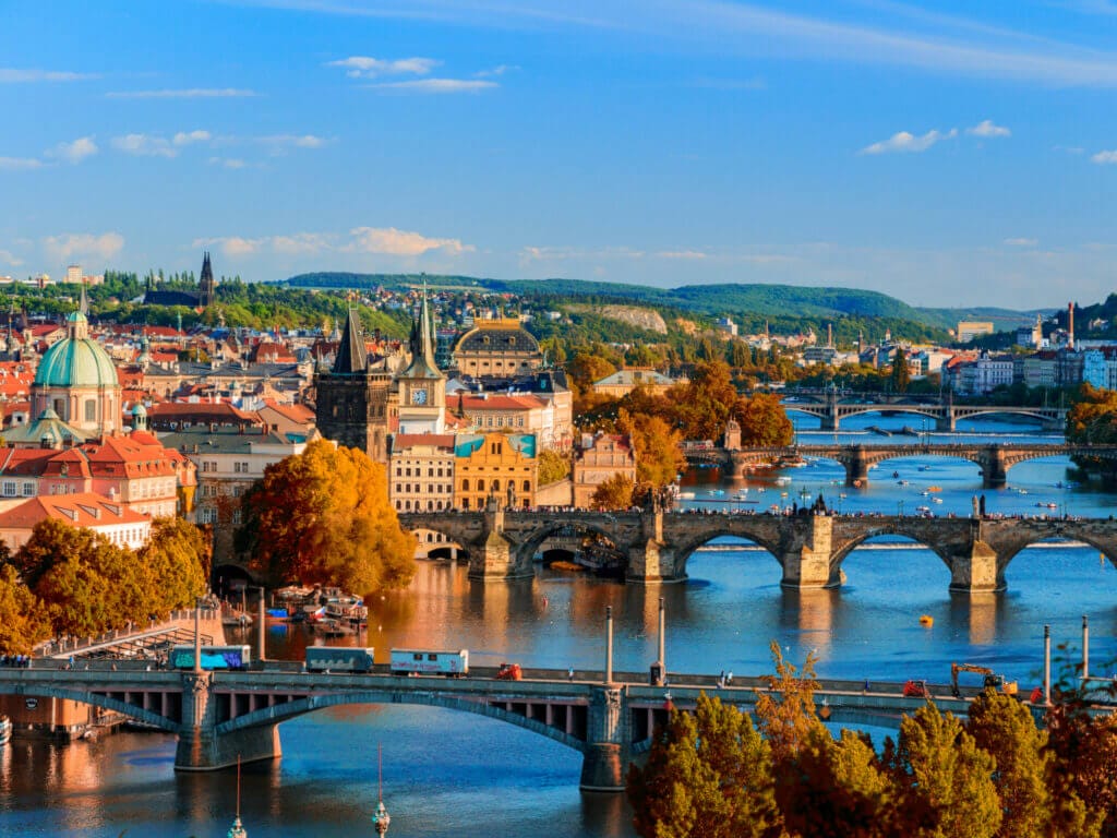 View of Prague