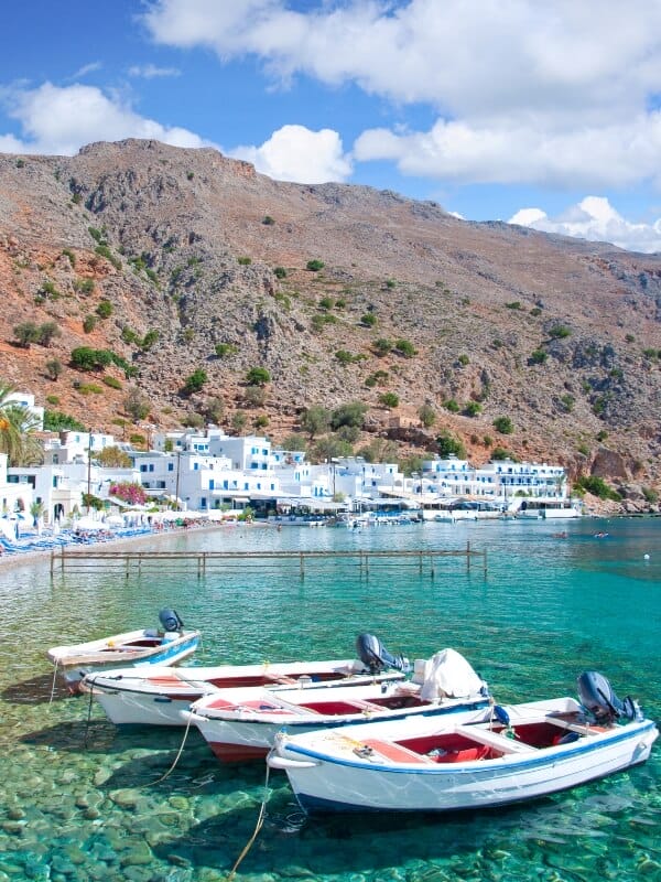 Harbor in Crete