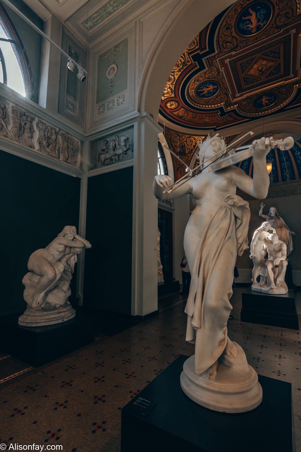 Statue in the Glyptotek museum in Copenhagen
