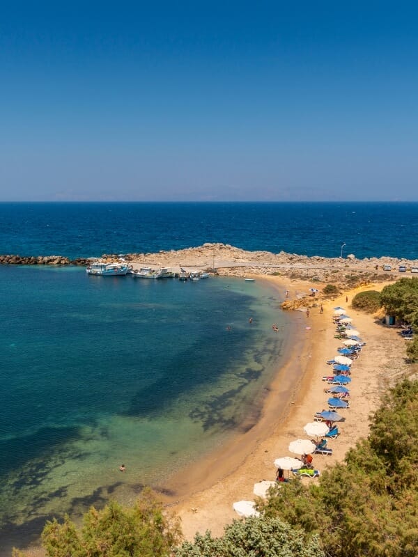 aerial view of Kos