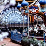 Merry Go Round in Tivoli Gardens in December